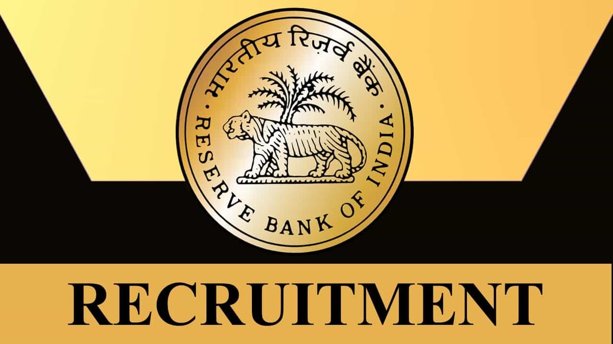 RBI Recruitment 2023: Check Post, Eligibility, Salary and How to Apply