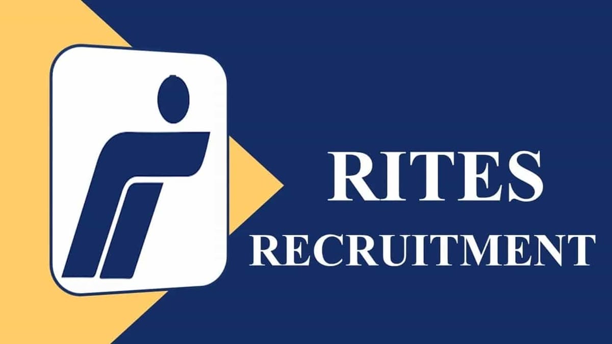 RITES Recruitment 2023 for 29 Vacancies: Monthly Salary upto 240000, Check Posts, Experience, and How to Apply
