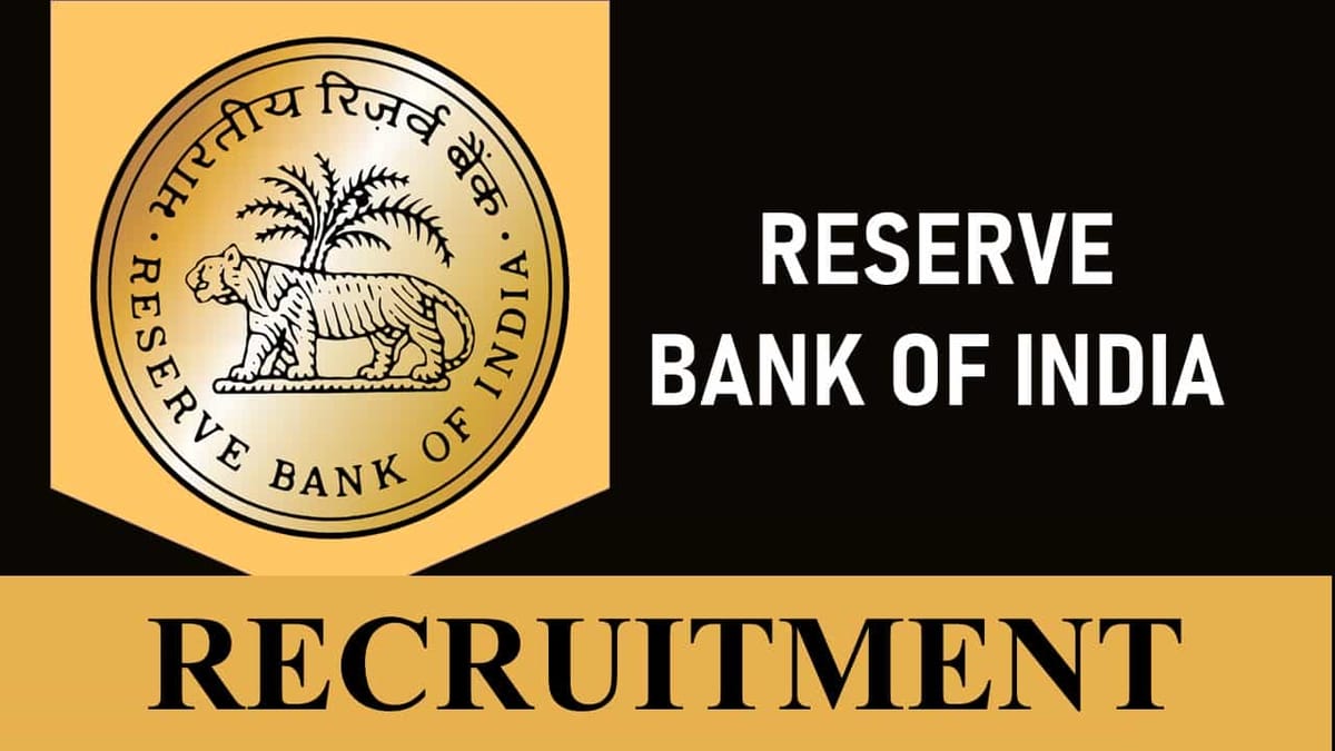 RBI Recruitment 2023: Check Posts, Vacancies, Age, Qualification, Salary and How to Apply