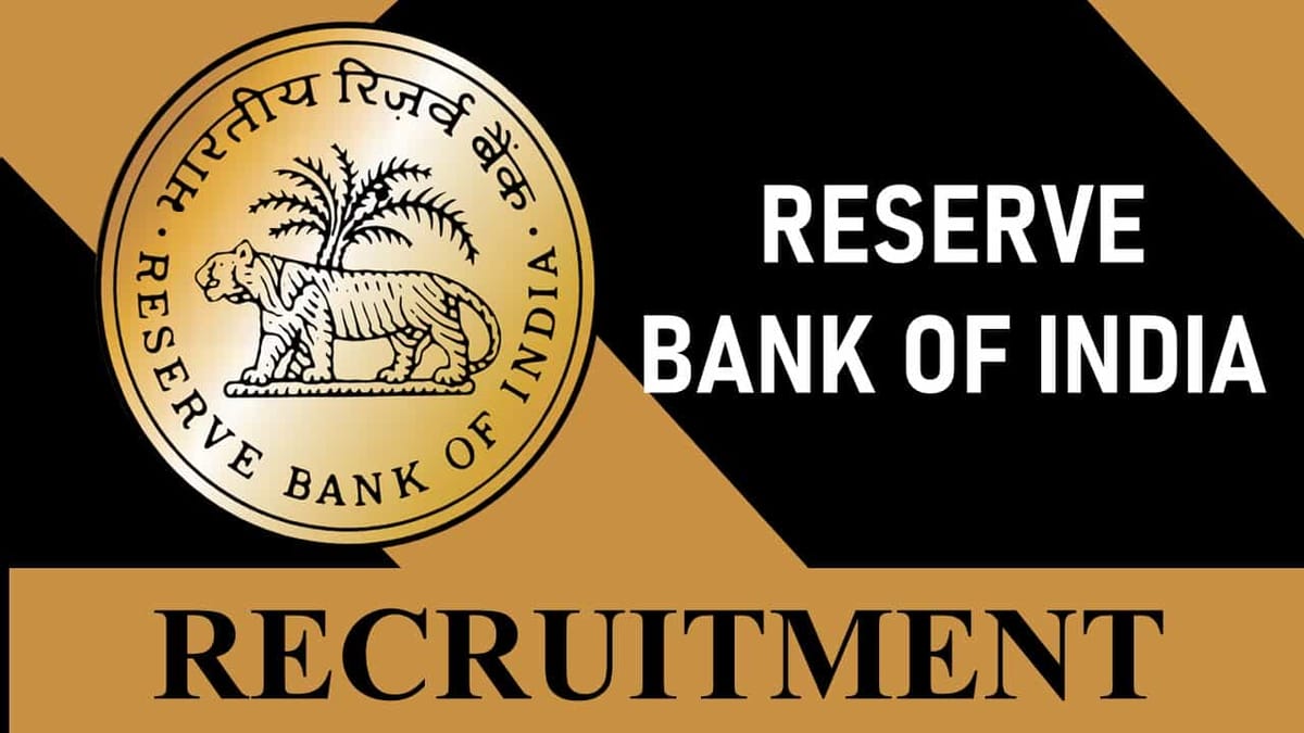 Reserve Bank of India Recruitment 2023: Check Post, Eligibility, Pay Scale and How to Apply