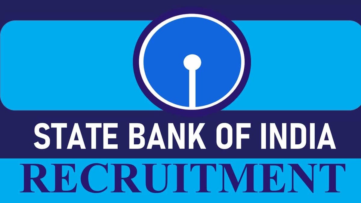 State Bank of India Recruitment  Recruitment 2023: Check Vacancies, Age, Qualification, Salary and How to Apply