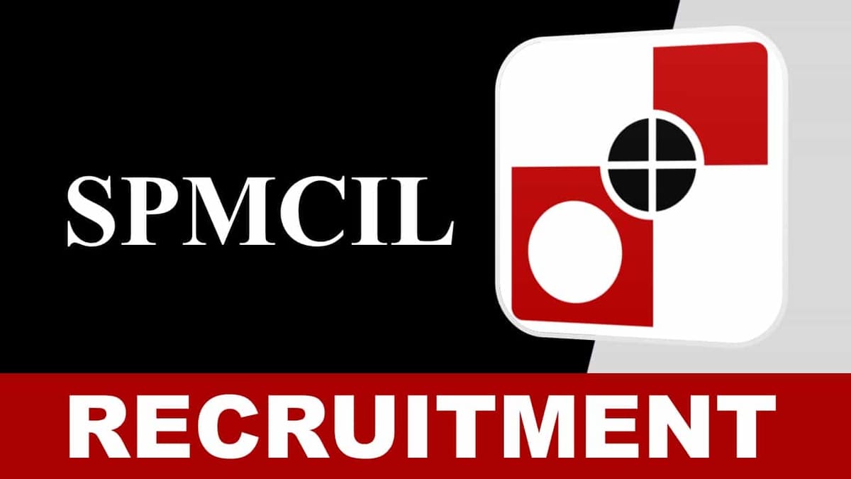 SPMCIL Recruitment 2023 for Young Professionals: Check Vacancies, Eligibility, Salary and How to Apply