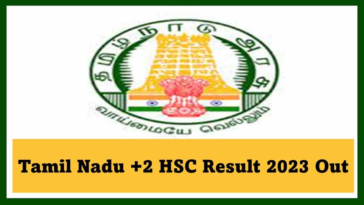 Tamil Nadu Class 12 HSC Result 2023 Out, 94.03% Students Passed the Exam, Virudhu Nagar District Performed Best, Check How to View Result