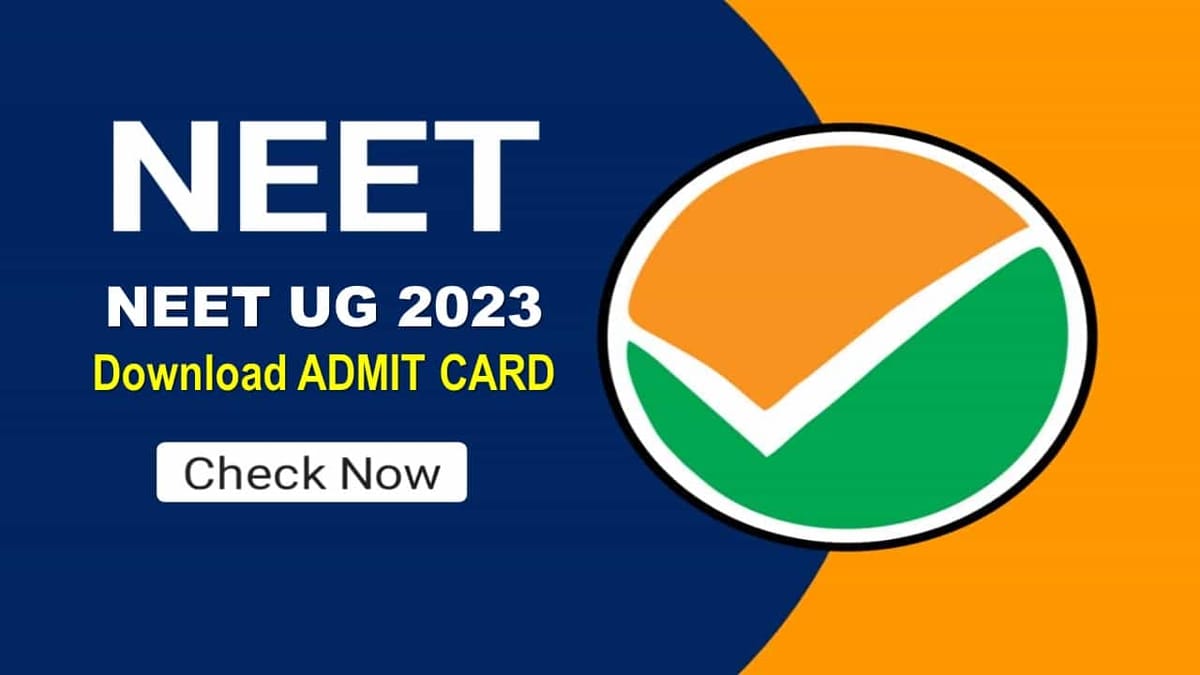 NEET UG Admit Card 2023: Latest Updates on NEET UG Admit Card Release Date, Check How to Download