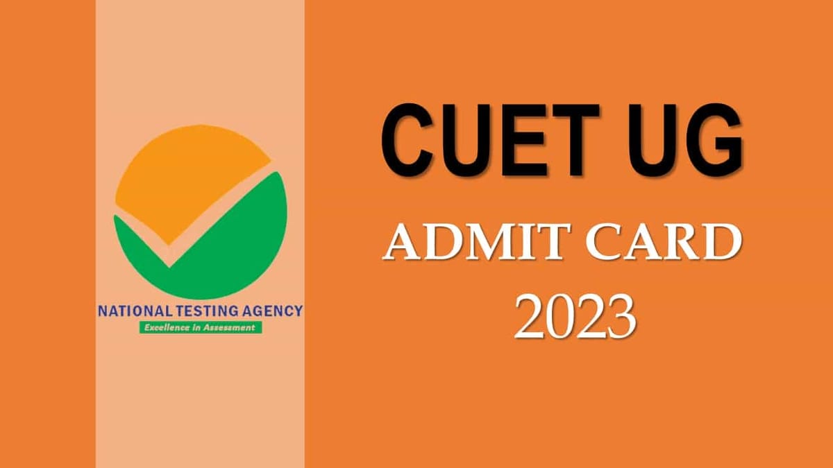 CUET UG Admit Card 2023 Released: Manipur Exam Rescheduled, Check New Dates and Other Important Details, Download Official Notice
