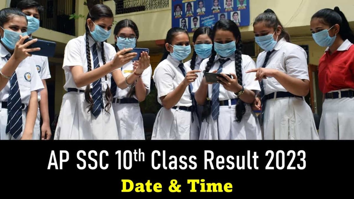 AP SSC Results 2023 Andhra Pradesh Class 10 Result Date and Time