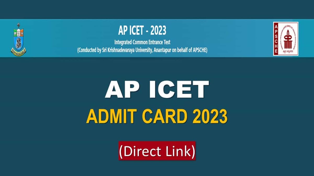 AP ICET Admit Card 2023 Released: Check Exam Dates, Know How to Download, Get Direct Link