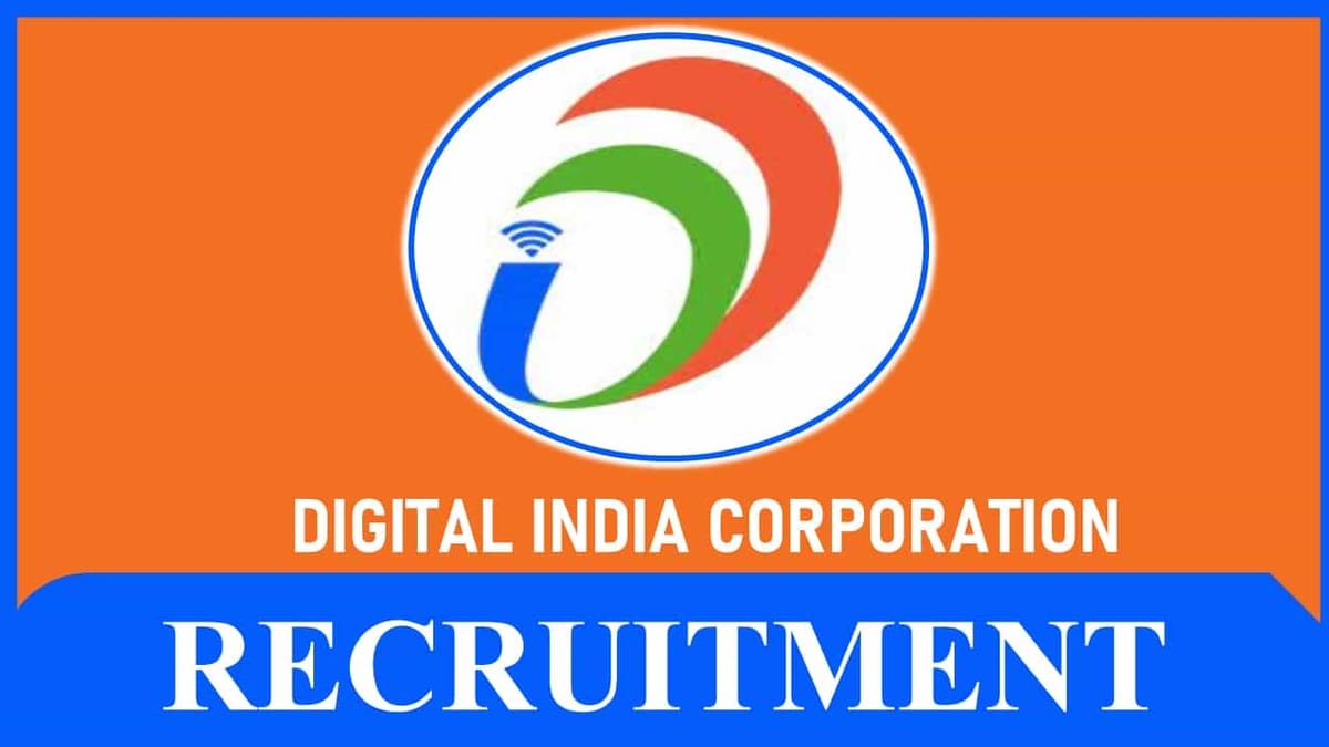 DIC Recruitment 2023: Monthly Salary up to 50000, Check Posts, Eligiblity and How to Apply