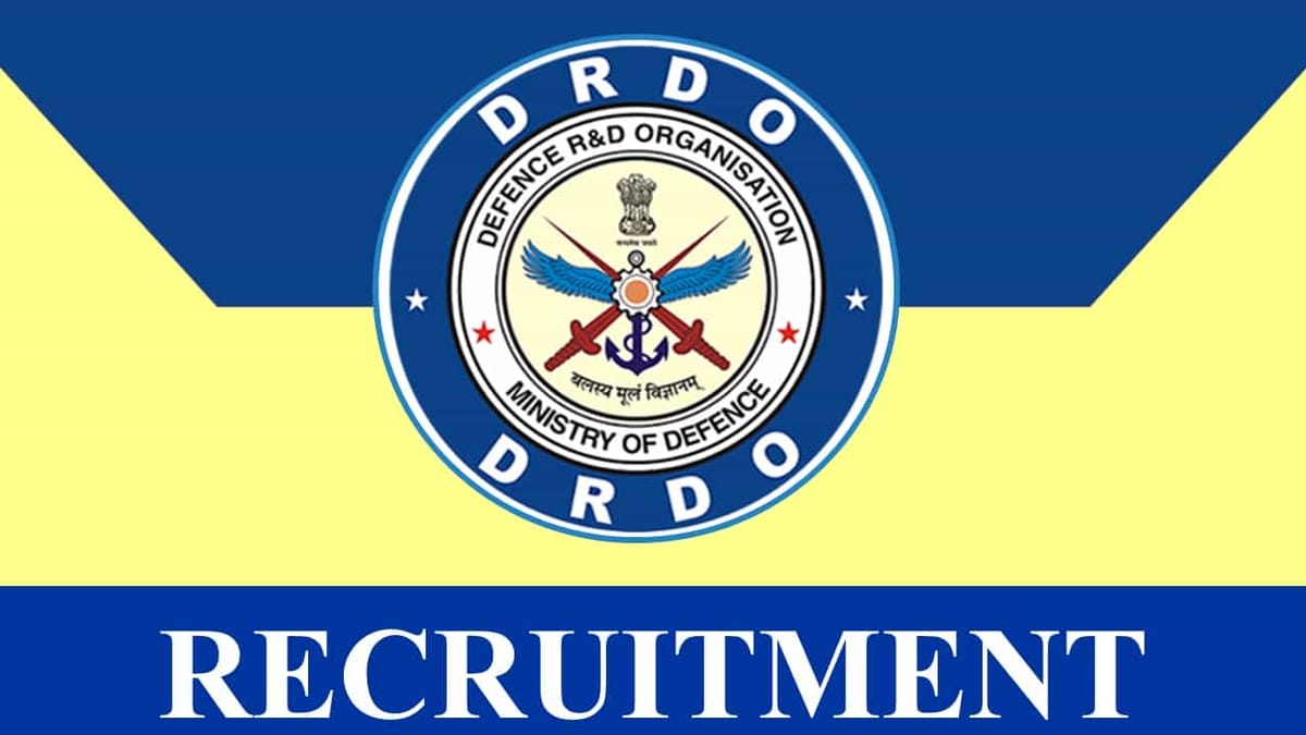 DRDO Recruitment 2023: Check Post, Vacancies, Age, Qualification and Other Details