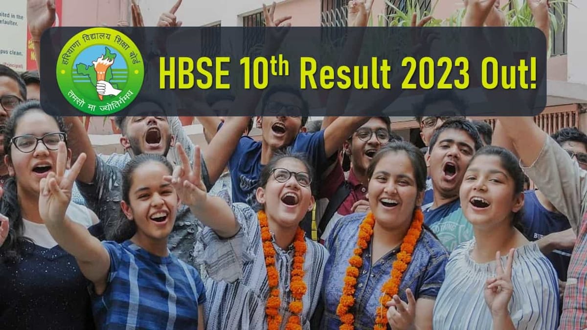 HBSE 10th Result 2023: Haryana Board Class 10th Result Declared, Know Where and How to Check, Get Direct Link