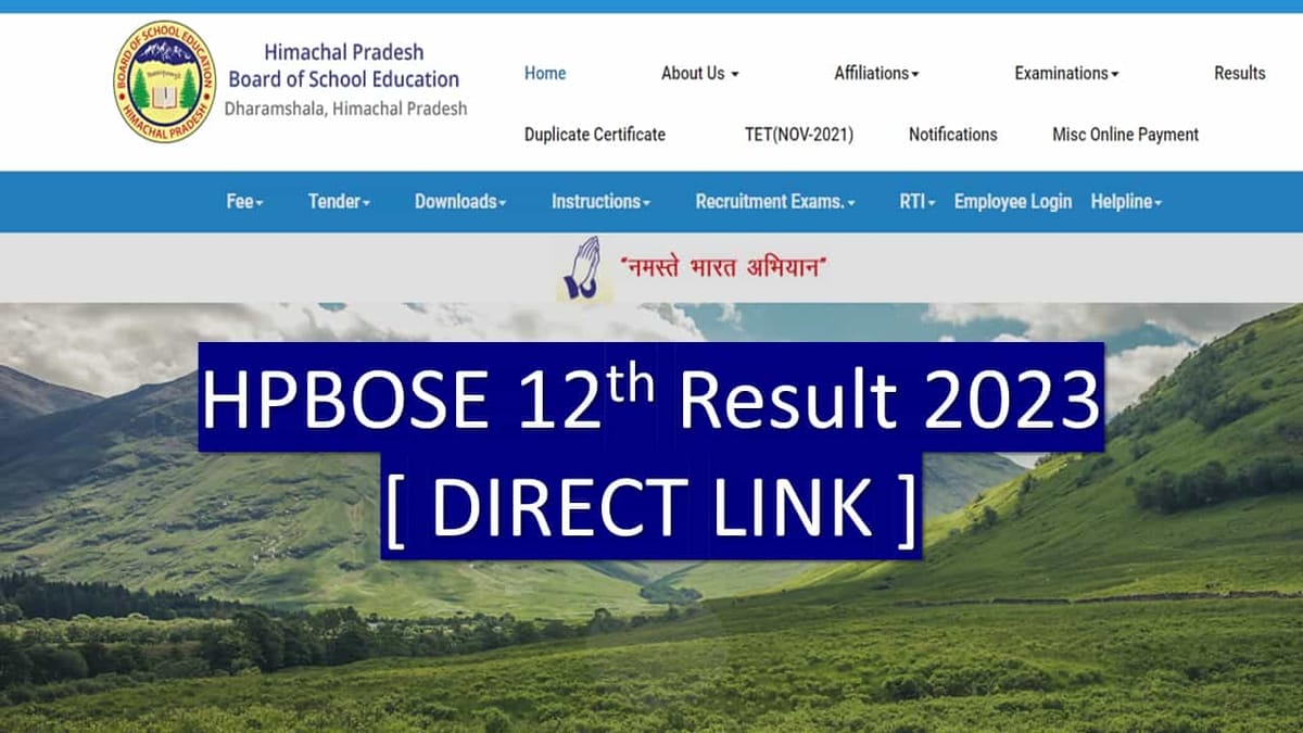 HPBOSE 12th Result 2023 Declared for Term 2 Exam: % Students Passed,  Girl's Topped All Stream, Check Topper's List and Important Result Stats,  Get Direct link