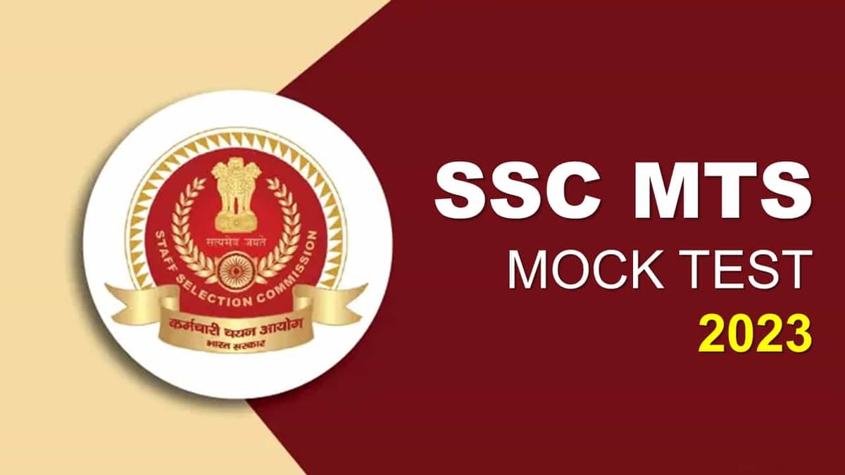 SSC MTS Mock Test Released for MTS, Havaldar Exam 2022: Check How to Appear for the Mock Test