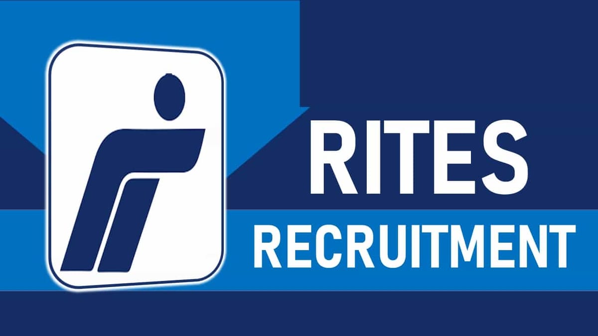 RITES Recruitment 2023: Check Post, Eligibility, Other Details and Application Procedure