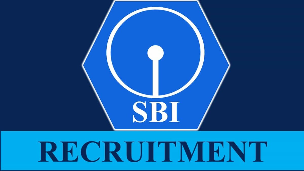 State Bank of India Recruitment 2023: Check Post, Vacancies, Qualification and How to Apply