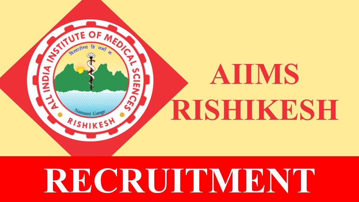AIIMS Rishikesh Recruitment 2023 for Programmer: Check Qualification, Pay Scale and Other Vital Details