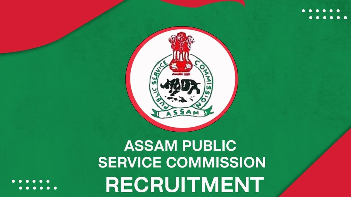 APSC Recruitment 2023: Monthly Salary 110000, Check Post, Eligibility, Salary and How to Apply