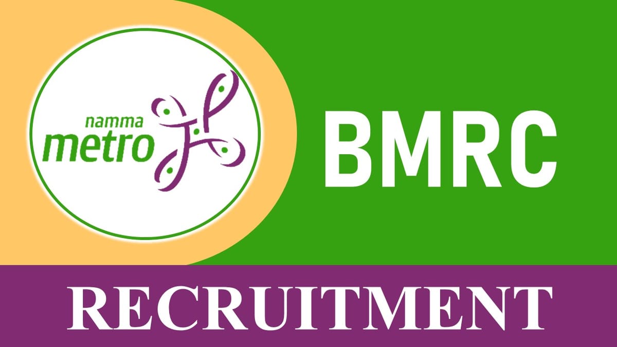 BMRC Recruitment 2023: Notification Released, Check Qualification, Age, Salary and How to Apply