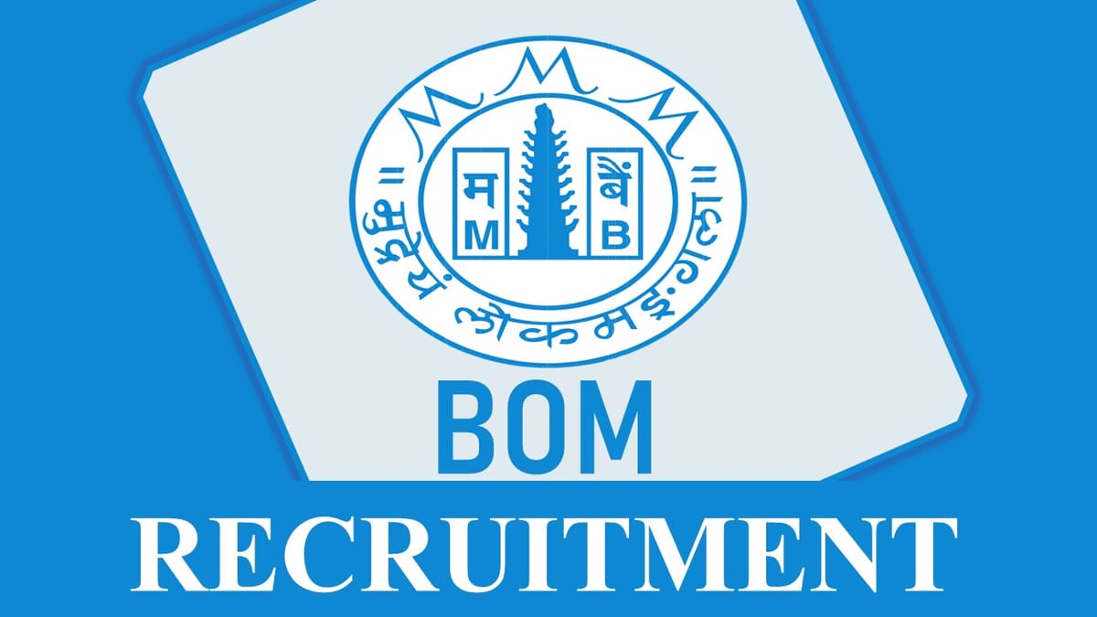 Bank Of Maharashtra Recruitment 2023: Check Posts, Pay Scale, Eligibility and How to Apply