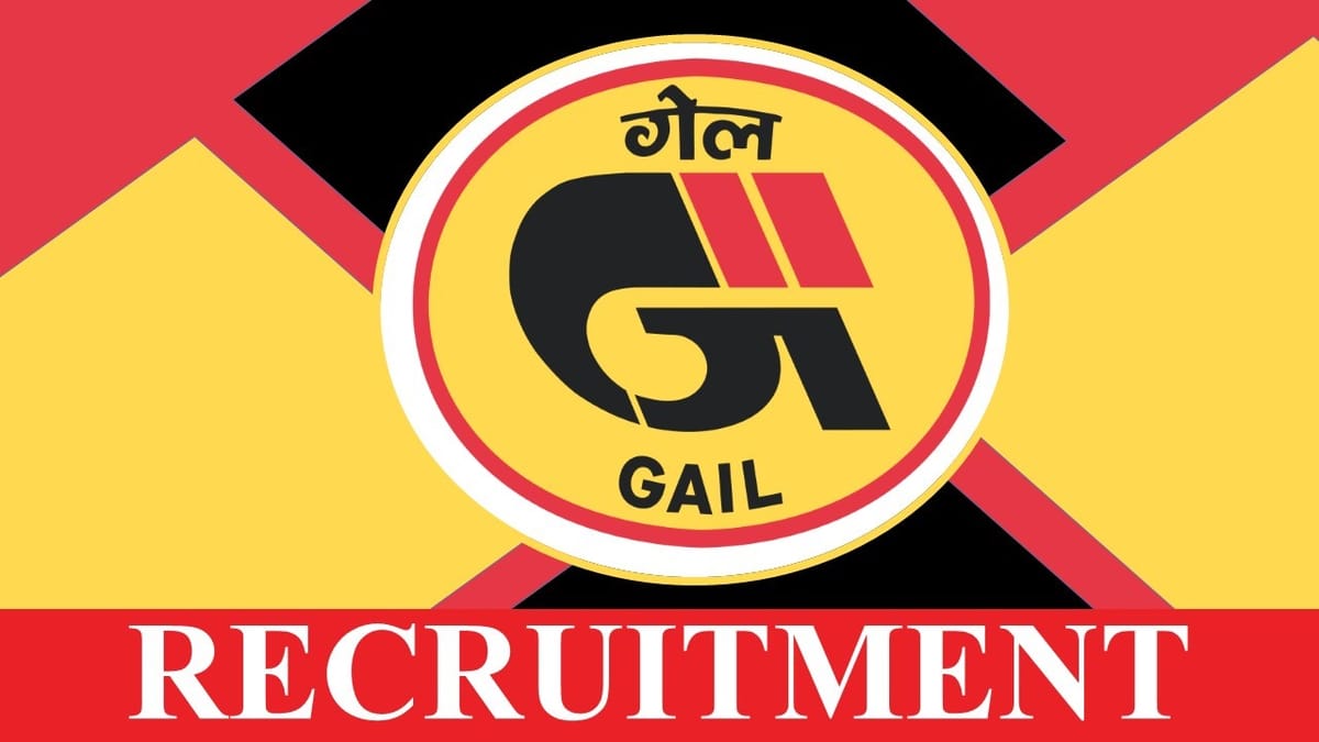 GAIL Recruitment 2023: Monthly Salary up to 93000, Check Vacancies, Qualification, and Other Essential Details
