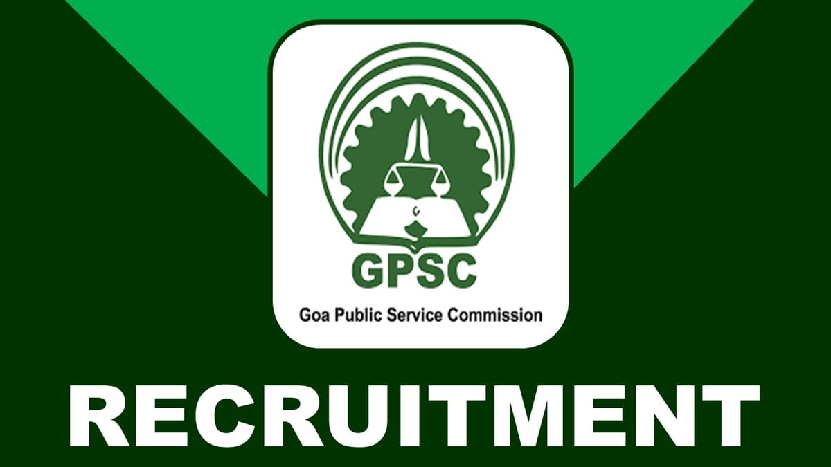 GPSC Recruitment 2023: Monthly Salary up to 209200, Check Post, Eligibility and How to Apply