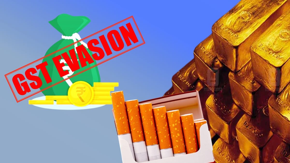 GST Evasion and Smugglings of Gold and Cigarettes detected in Crores; Check Details