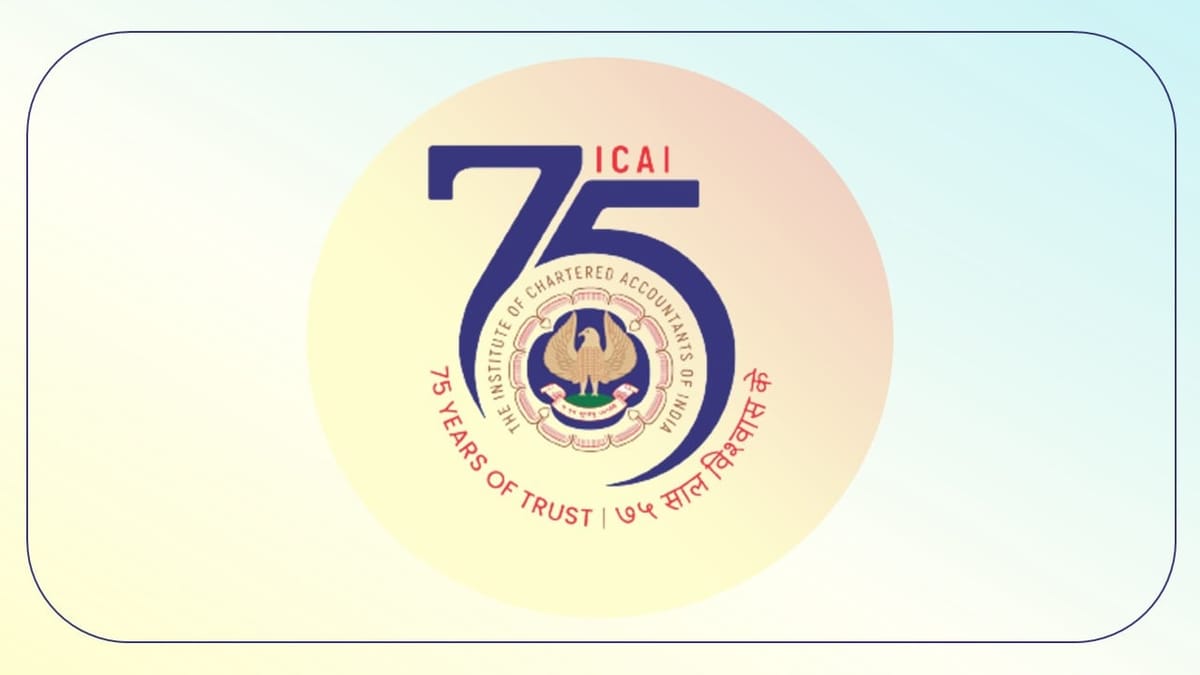 ICAI unveils New Logo to Celebrate the Start of its 75th Year