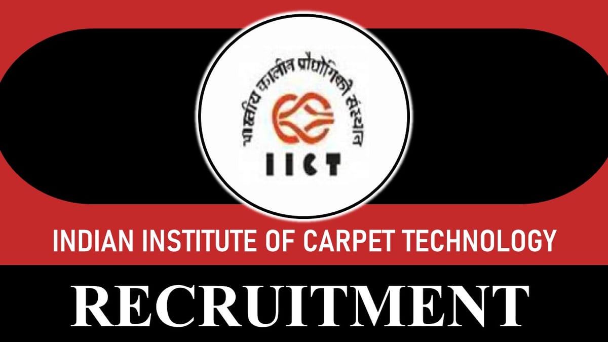 IICT Recruitment 2023: Check Post, Salary, Age, Qualification and How to Apply