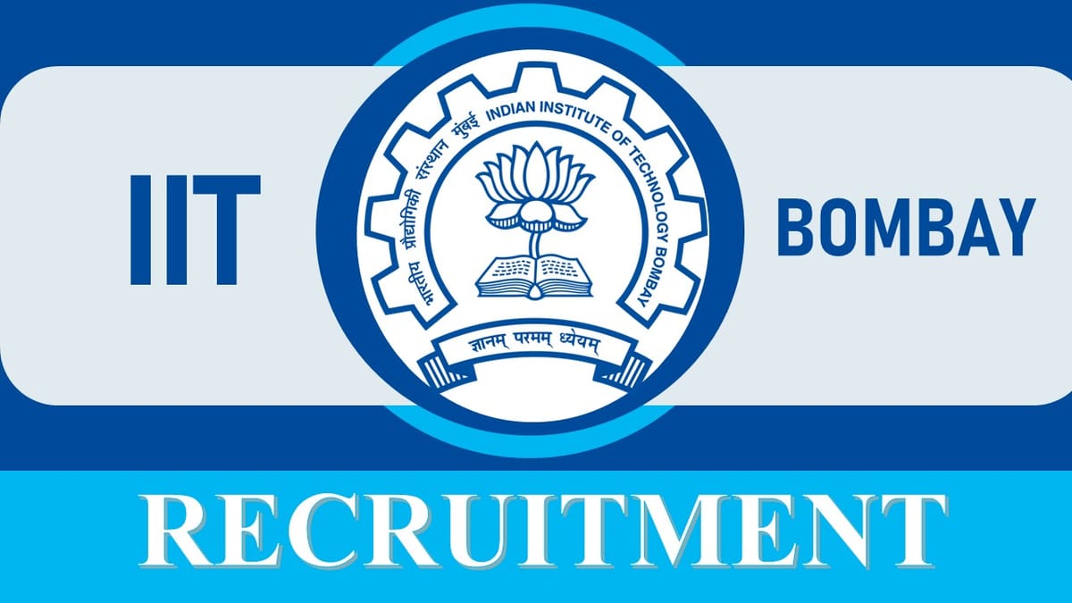 IIT Bombay Recruitment 2023 for Technical Superintendent: Check Vacancies, Eligibility and Other Vital Details