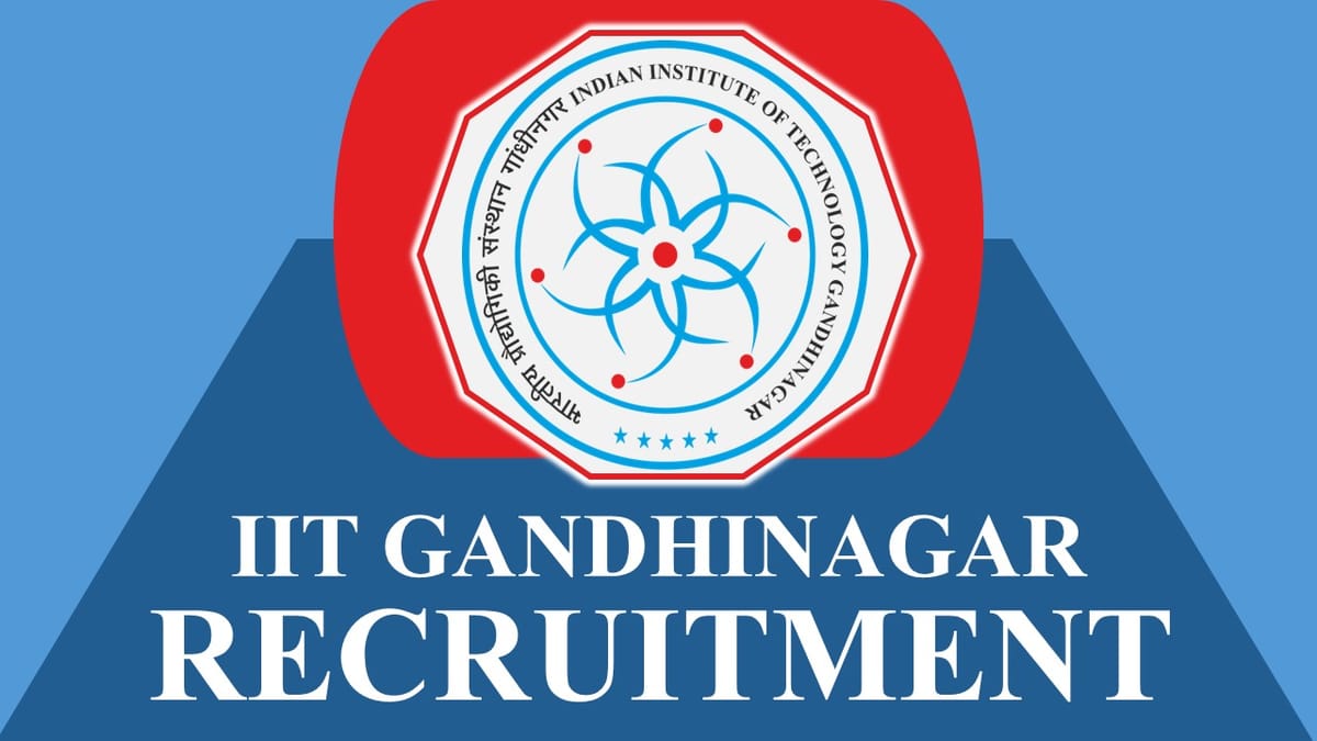 IIT Gandhinagar Recruitment 2023 for Engineer: Check Vacancy, Age, Qualification, Salary and Other Vital Details