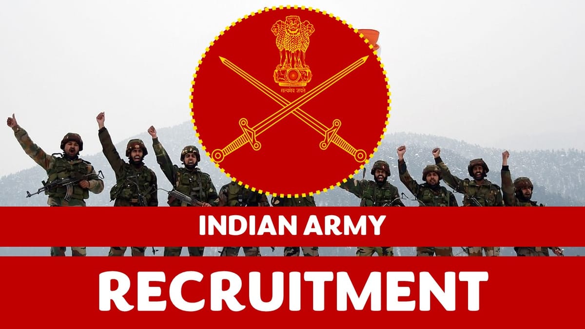 Indian Army Recruitment 2023: Check Post, Salary, Age, Qualification and How to Apply