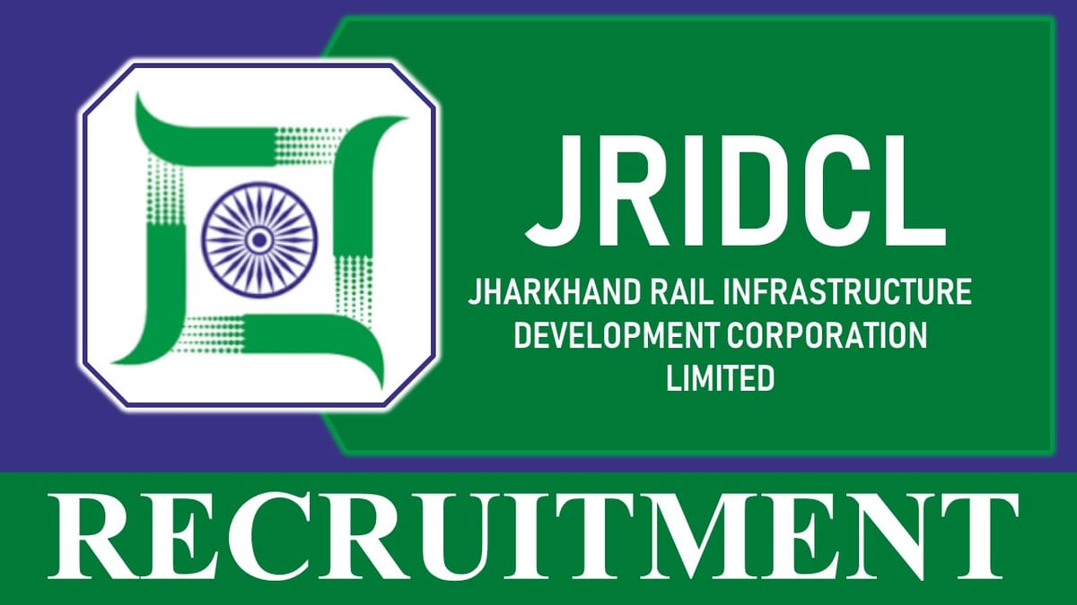 JRIDCL Recruitment 2023: Check Post, Eligibility and Application Procedure