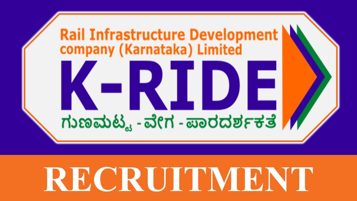 KRIDE Recruitment 2023: Monthly Pay up to 261000, Check Post, Qualifications and How to Apply