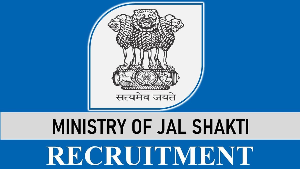 Ministry of Jal Shakti Recruitment 2023: Monthly Salary up to 218200, Check Post, Eligibility and How to Apply