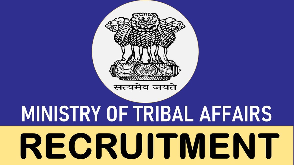 Ministry of Tribal Affairs Recruitment 2023: Check Post Name, Vacancy, Eligibility, and Other Essential Details