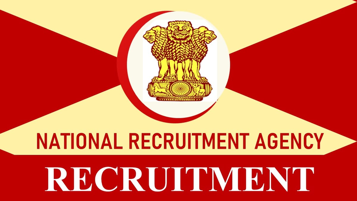 National Recruitment Agency Recruitment 2023: Check Post, Eligibility, Monthly Salary and Apply Procedure