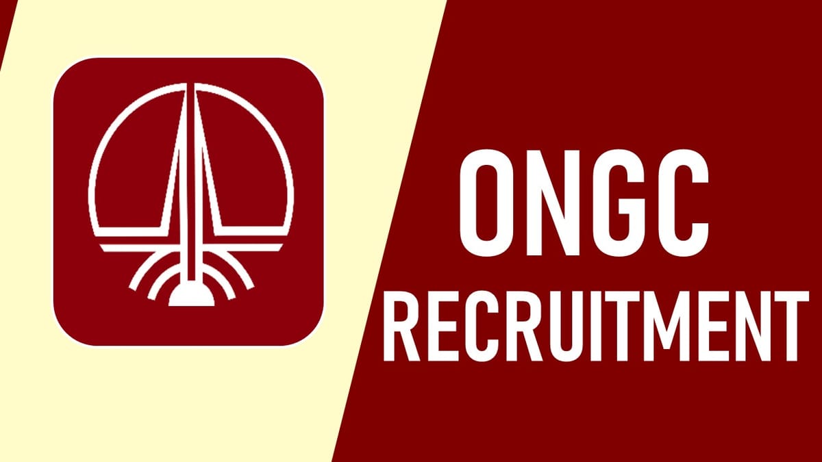 ONGC Recruitment 2023: Check Post, Qualification, Pay Scale and How to Apply