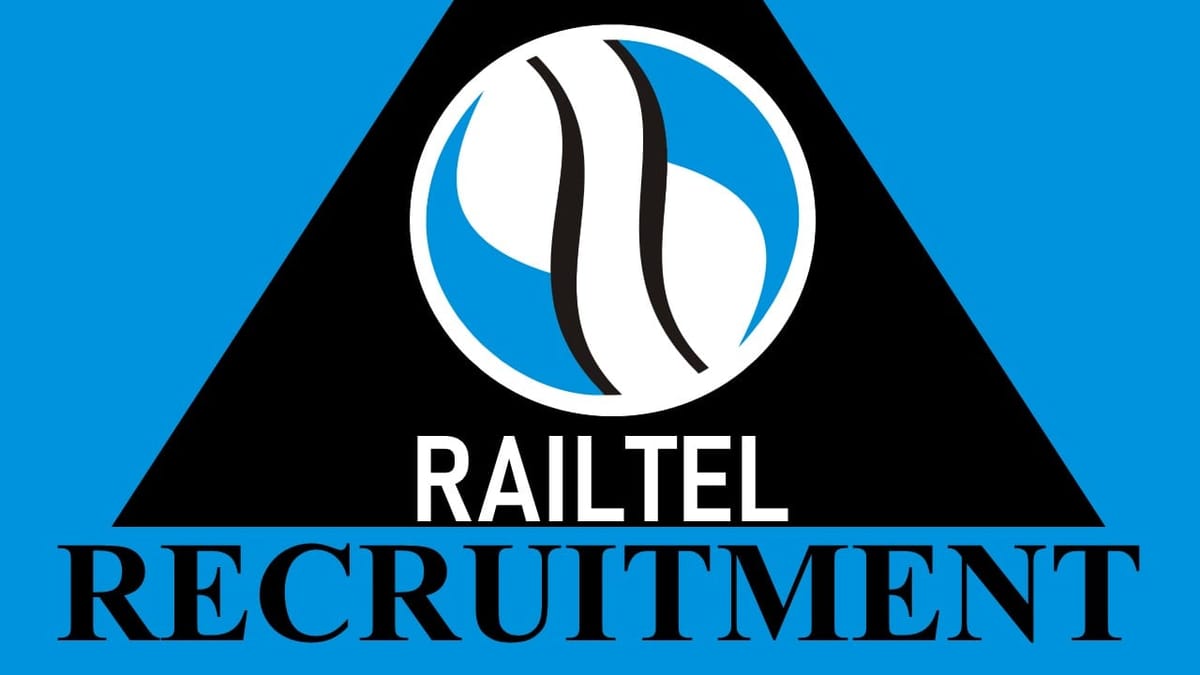 RailTel Recruitment 2023: Check Post, Monthly Salary, Other Details and Application Procedure