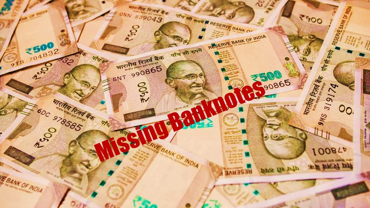 RBI rejects Reports of Missing Banknotes worth Rs.88,032 Crore