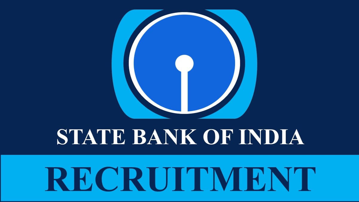 SBI Recruitment 2023: Monthly Salary 40000, Check Post, Vacancies, Post, Eligibility, and Application Process