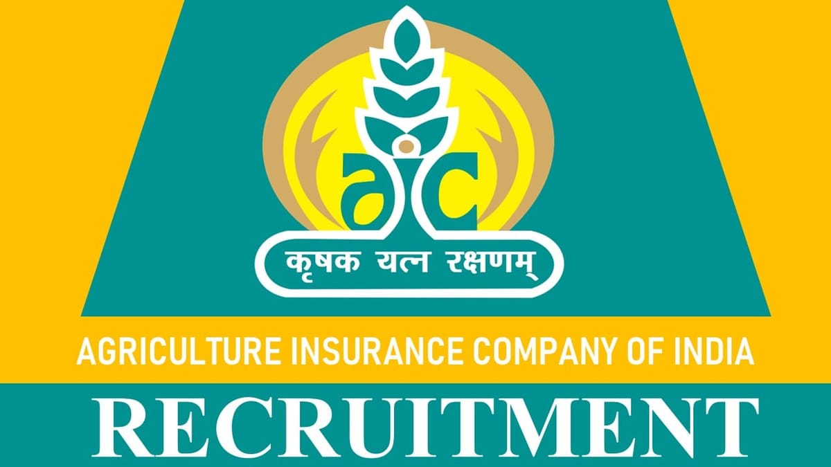 AIC Recruitment 2023 for Appointed Actuary: Check Vacancy, Eligibility and How to Apply