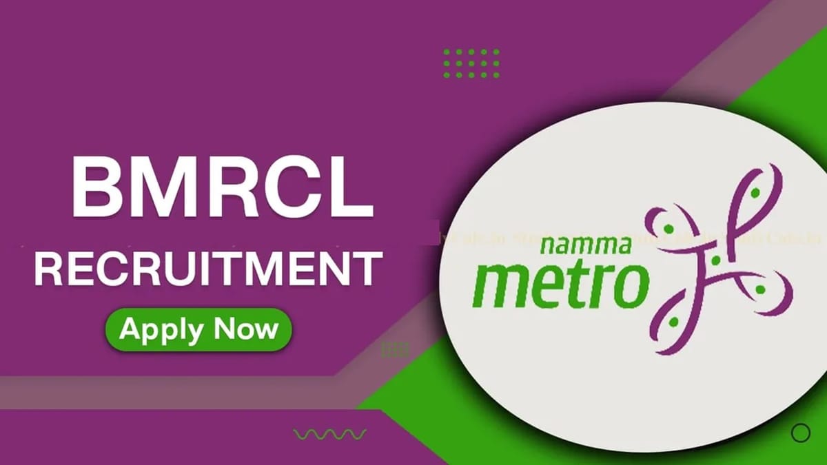 BMRC Recruitment 2023: Monthly Salary Upto 165000, Check Vacancies, Age, Qualification and Other Vital Details