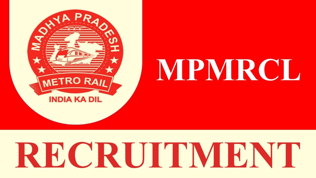 MPMRCL Recruitment 2023: Monthly Salary up to 240000, Check Post, Eligibility and How to Apply