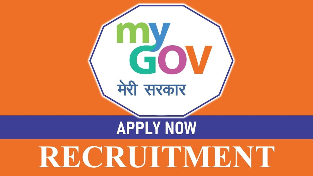 MyGov Recruitment 2023: Check Post, Qualification, Pay Scale and Other Vital Details