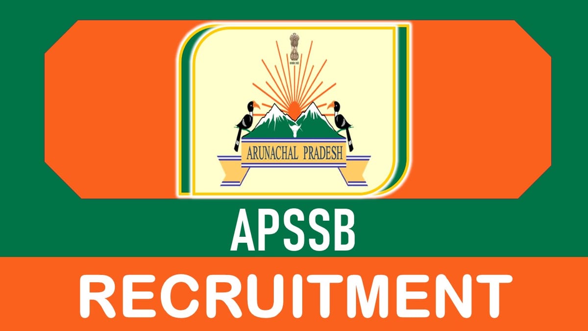 APSSB Recruitment 2023 Notification Out For New Posts: Check Vacancies, Qualification, Salary and How to Apply