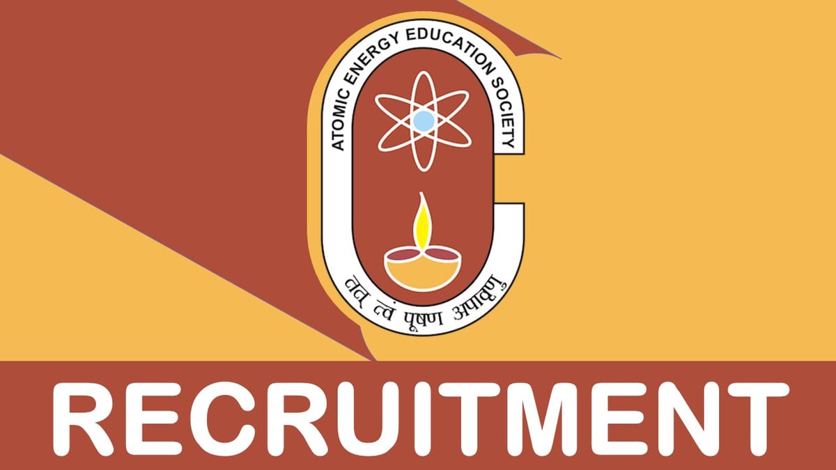 Atomic Energy Central School Recruitment 2023: Check Post, Salary, Age, Qualification and How to Apply