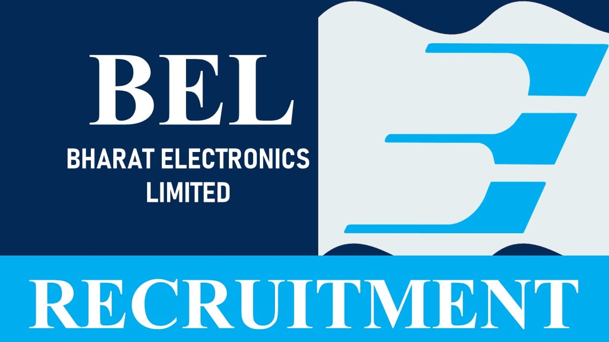 Bharat Electronics Recruitment 2023 for Various Posts, Check Posts, Vacancies, Qualification and Other Details