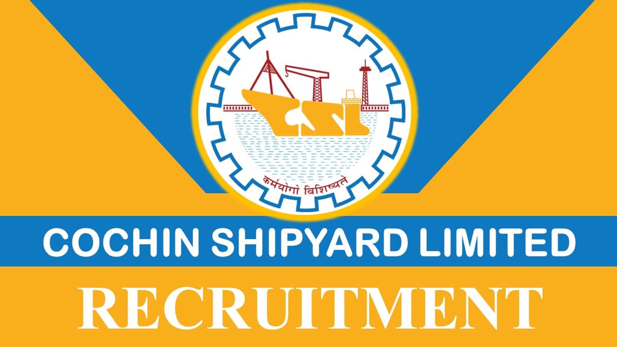 CSL Recruitment 2023 Notification Out: Check Post, Salary, Age, Qualification and How to Apply