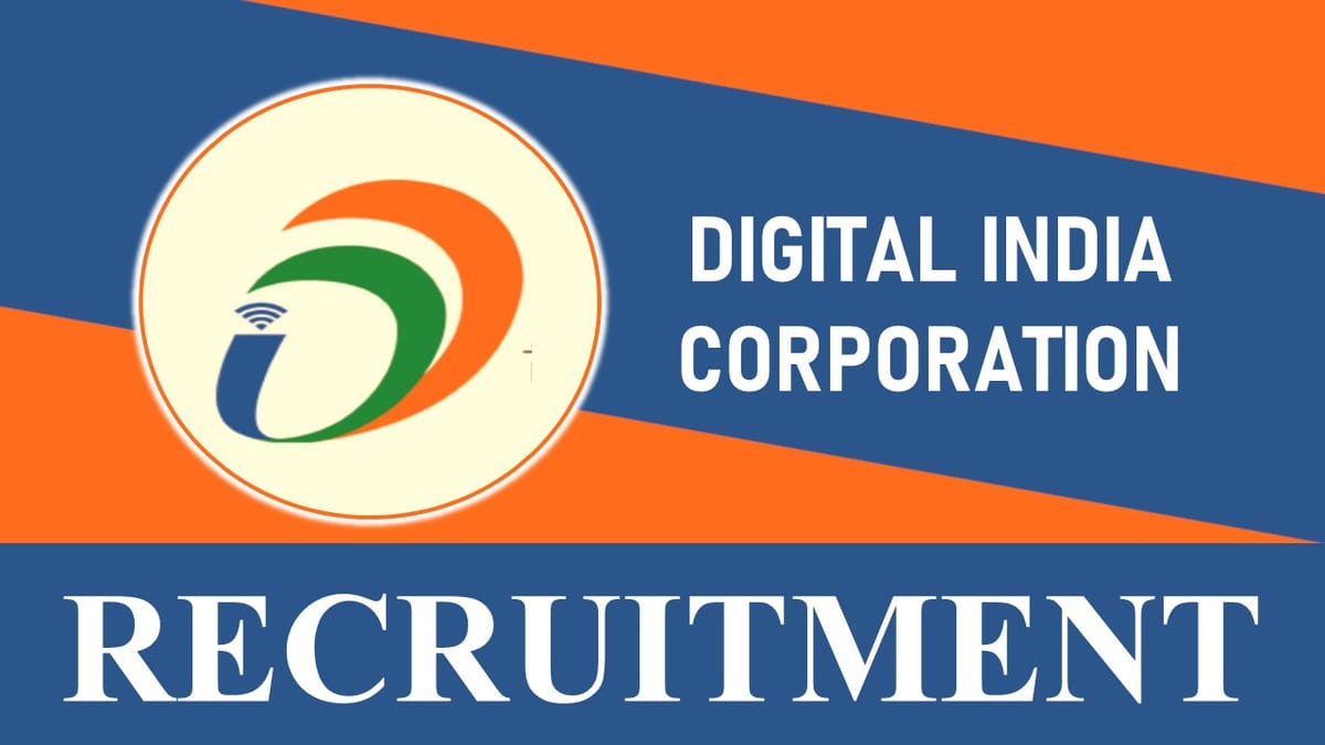 DIC Recruitment 2023 Released New Notification: Check Vacancies, Age, Qualification and Application Procedure