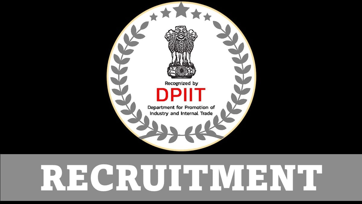 DPIIT Recruitment 2023: Monthly Salary 177500, Check Post, Important Relevant Details and Last Date to Apply