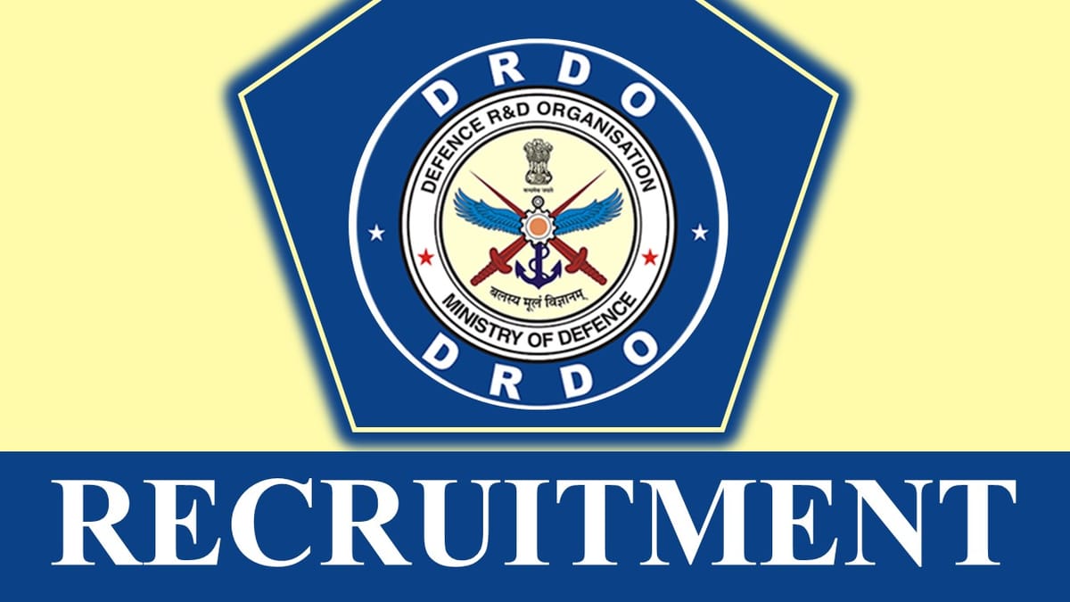 DRDO Recruitment 2023: Check Post, Qualification, Salary, Age Limit and Other Vital Details